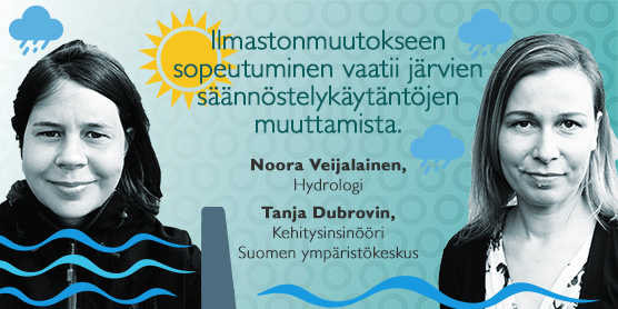 Noora Veijalainen ja Tanja Dubrovin